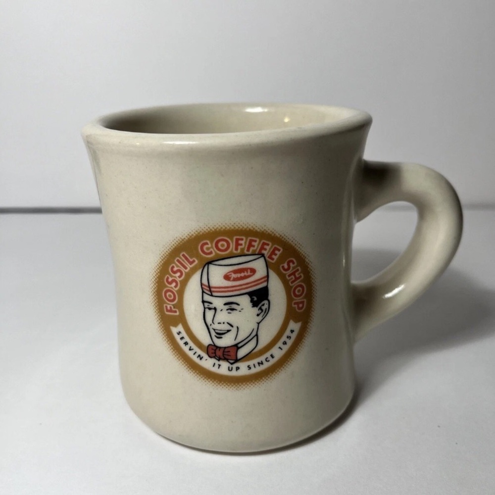 1990 FOSSIL COFFEE MUG